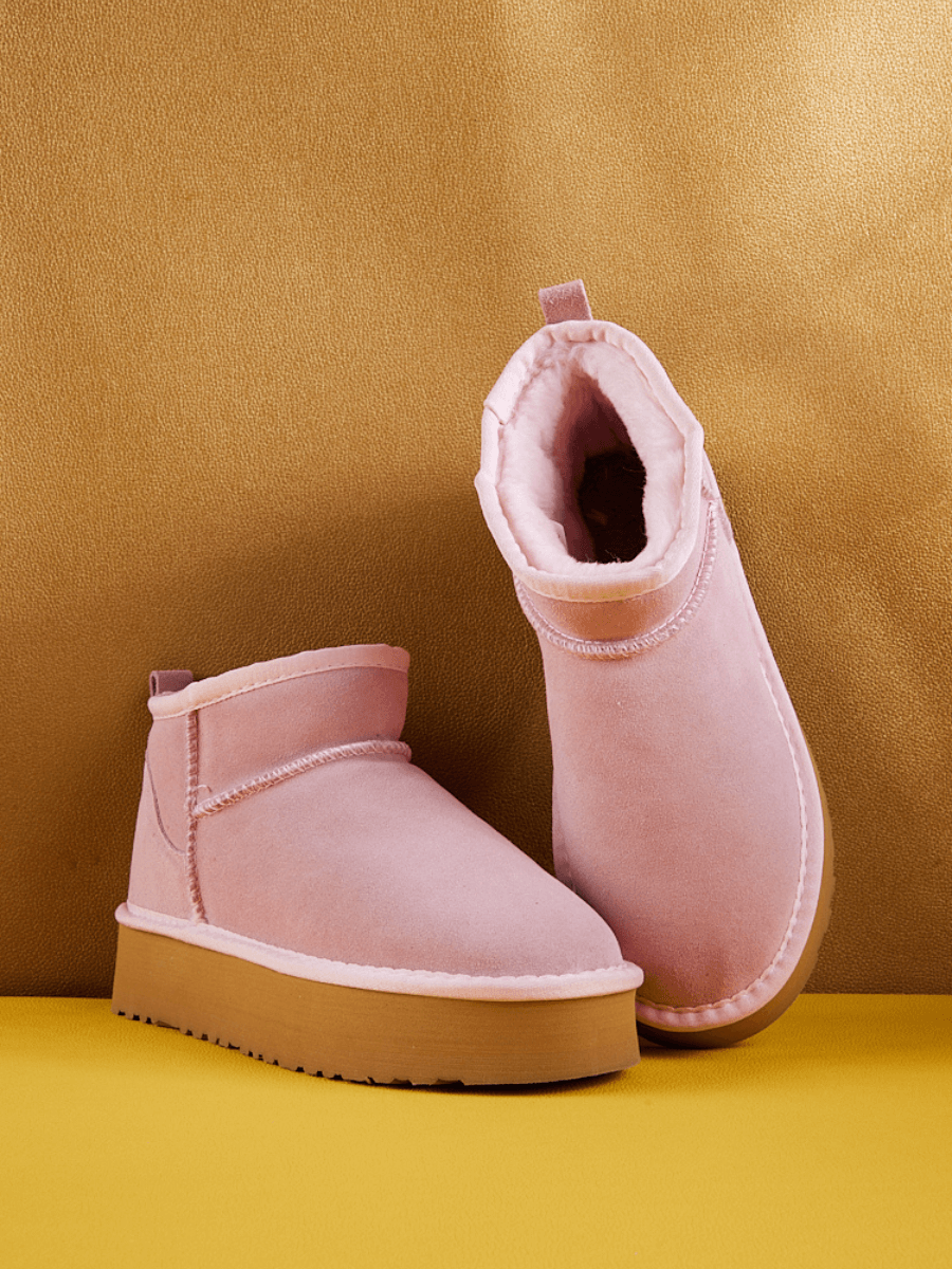 UGG Ultra Mini Platform Low Ankle Boot - Pink