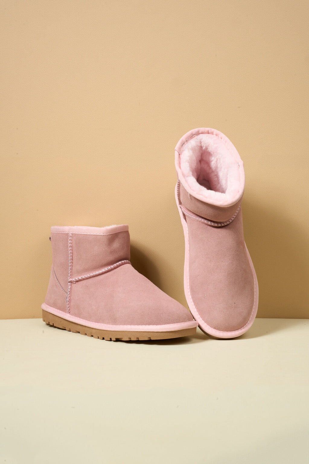 UGG Faux Fur-Lined Classic Short UGG Boots - Pink