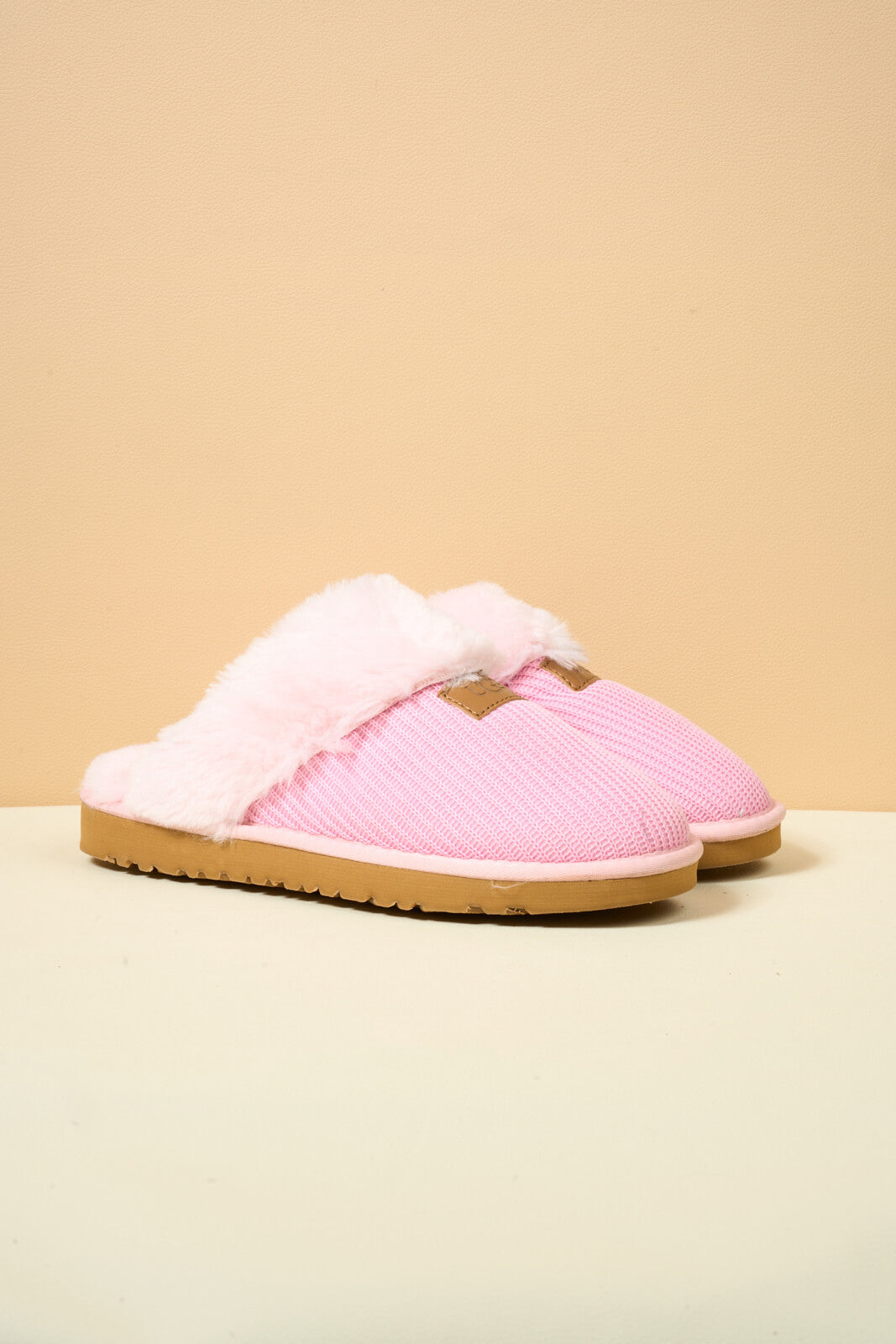 UGG Corduroy Knit Wool Blend Slipper - Pink