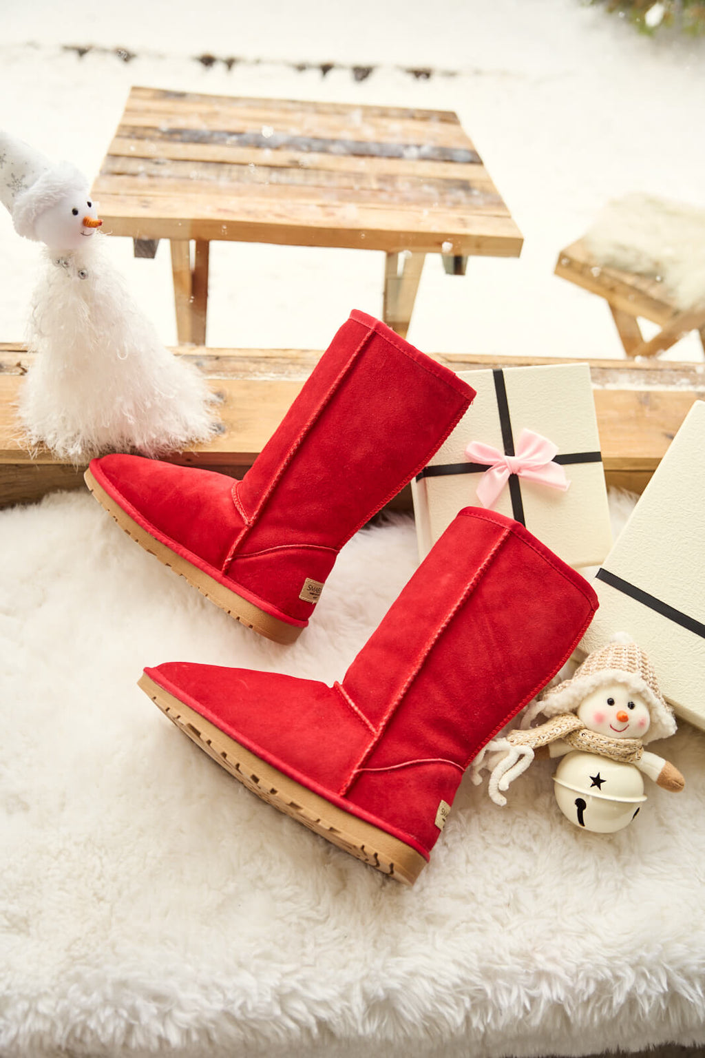UGG Classic Suede Mid-Length boots - Candy