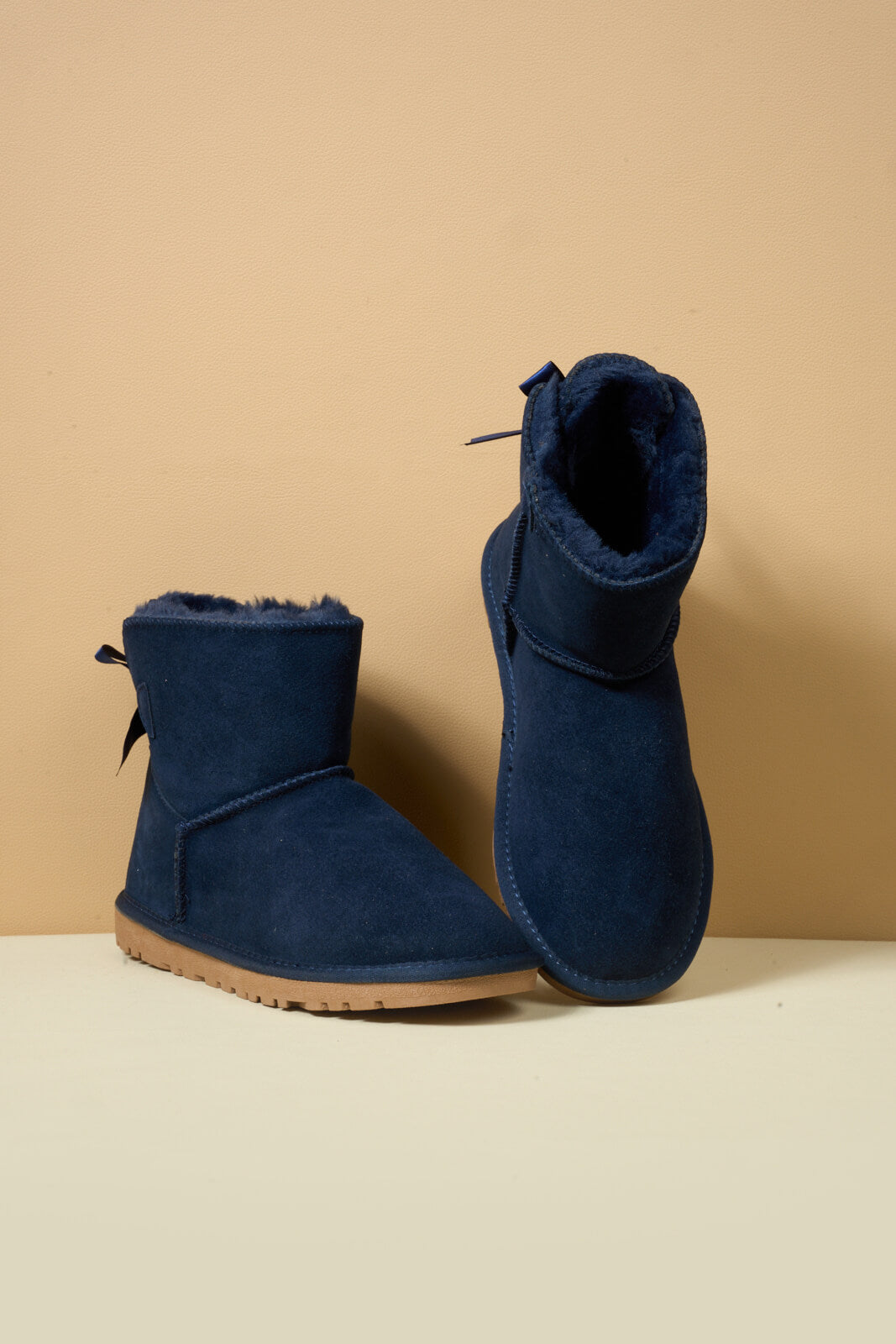 UGG Bailey Bow UGG Mini Boots - Navy