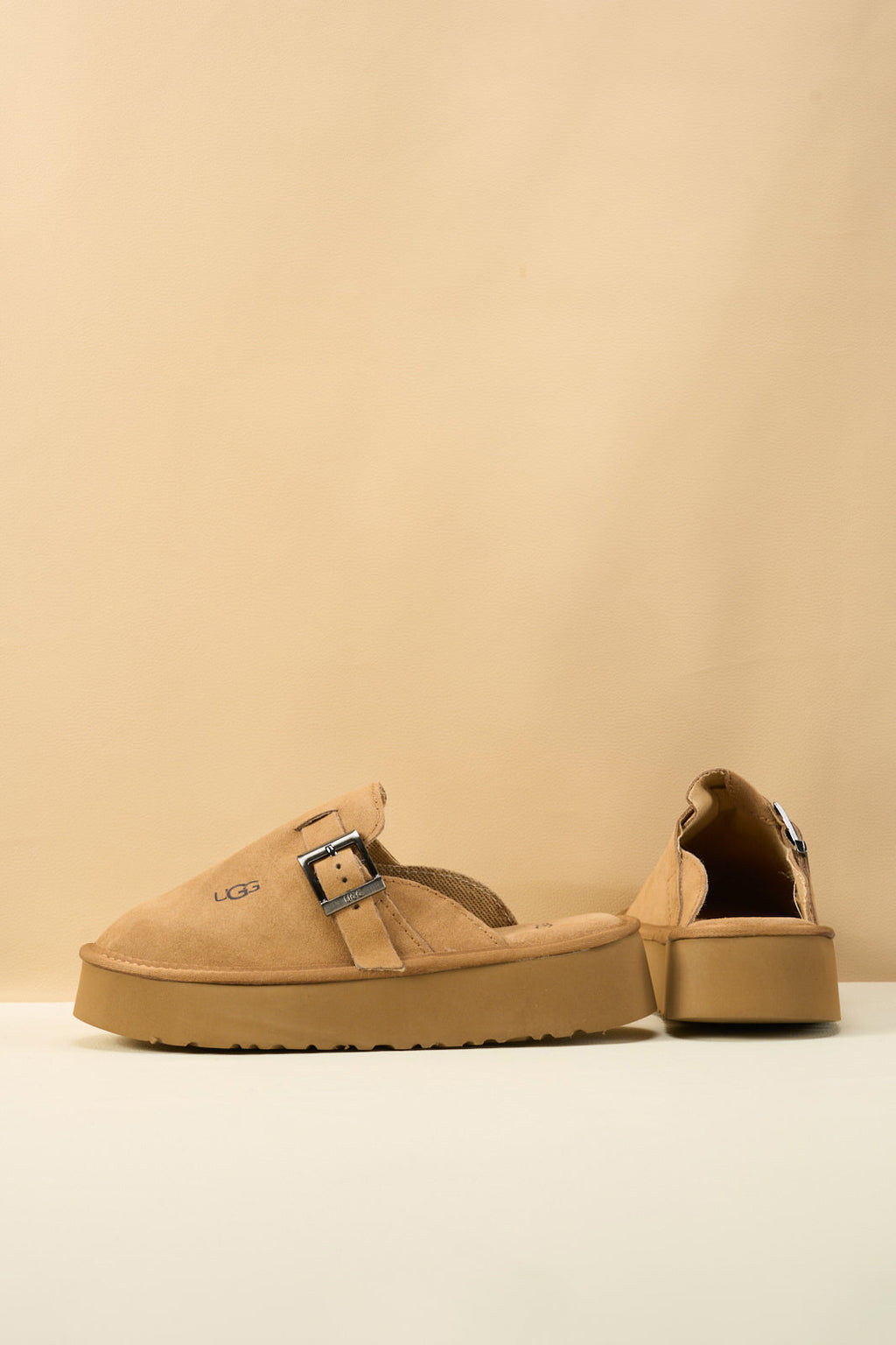 UGG Forever Iconic Platform Clog - Chestnut