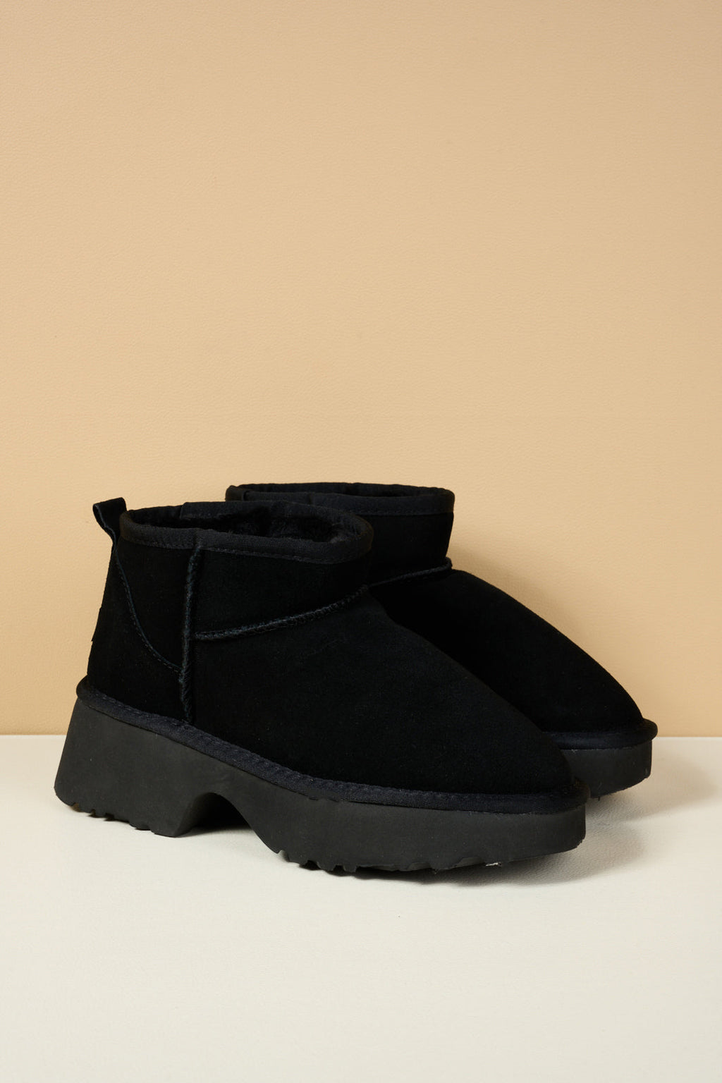 UGG Ultimate Platform Ankle Boots - Black