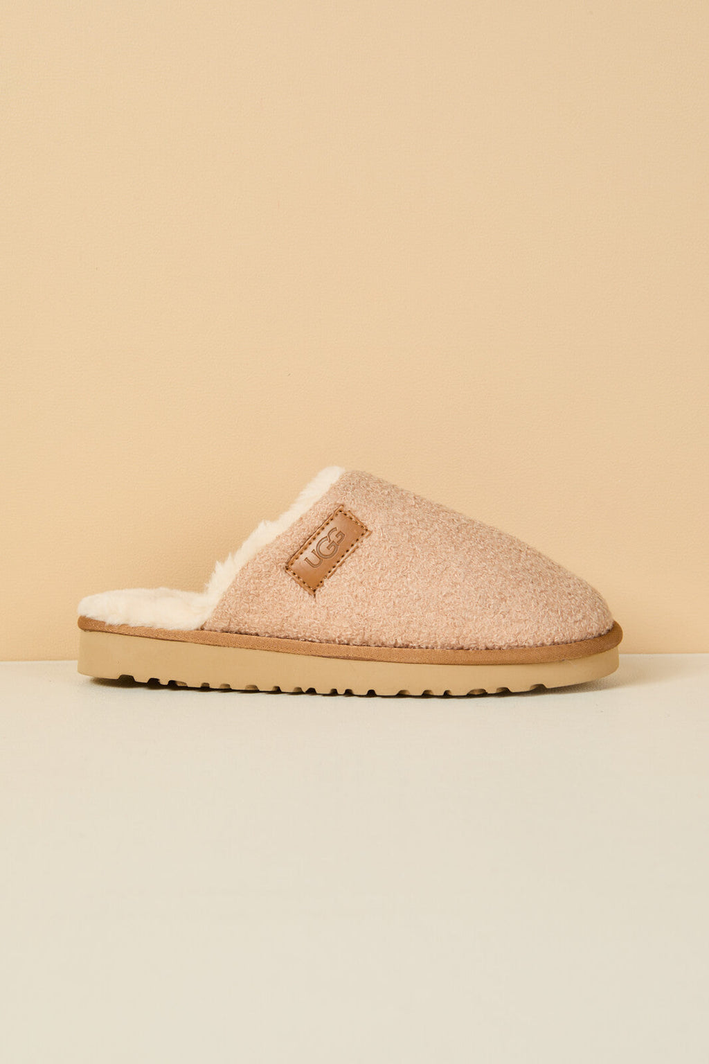 UGG Languorous Shepherd Blend Wool Slipper - Beige