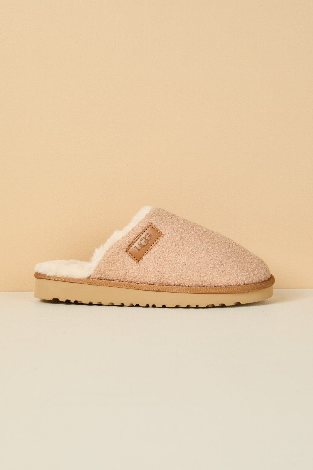 UGG Languorous Shepherd Blend Wool Slipper - Beige