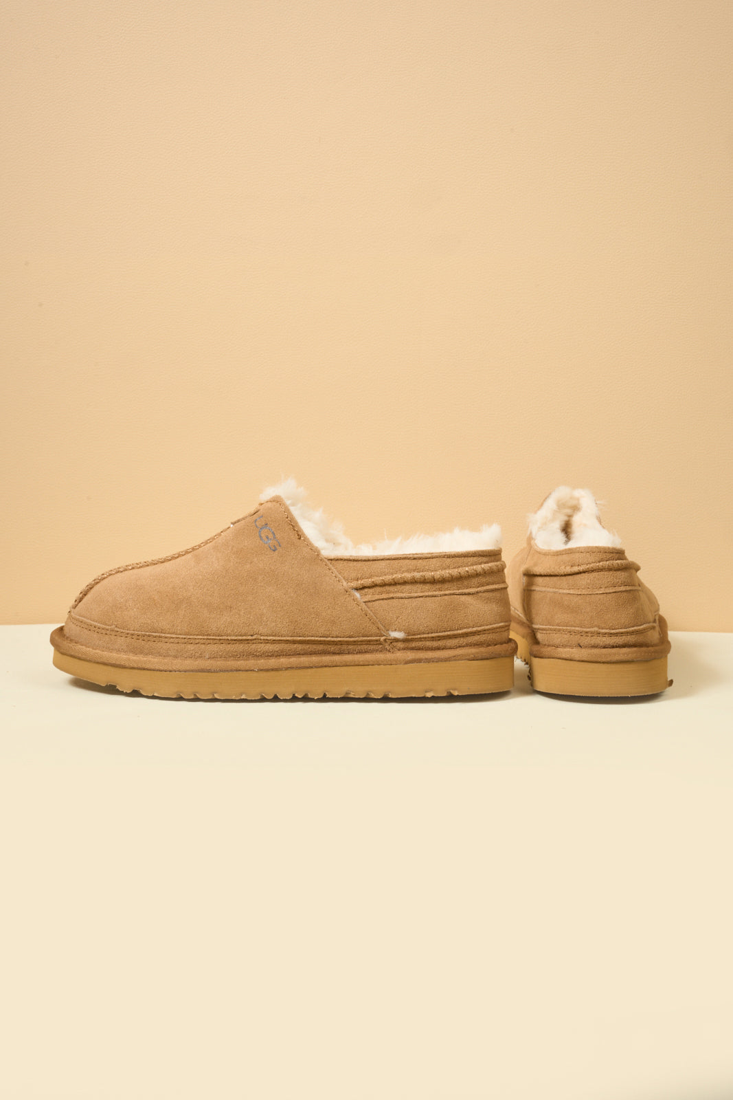 UGG Brisk Feels Wool Blend Slipper Boot - Chestnut
