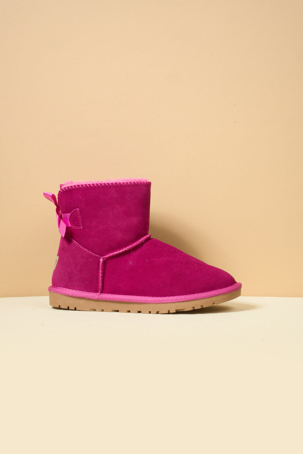 UGG Bailey Bow UGG Mini Boots - Fuchsia