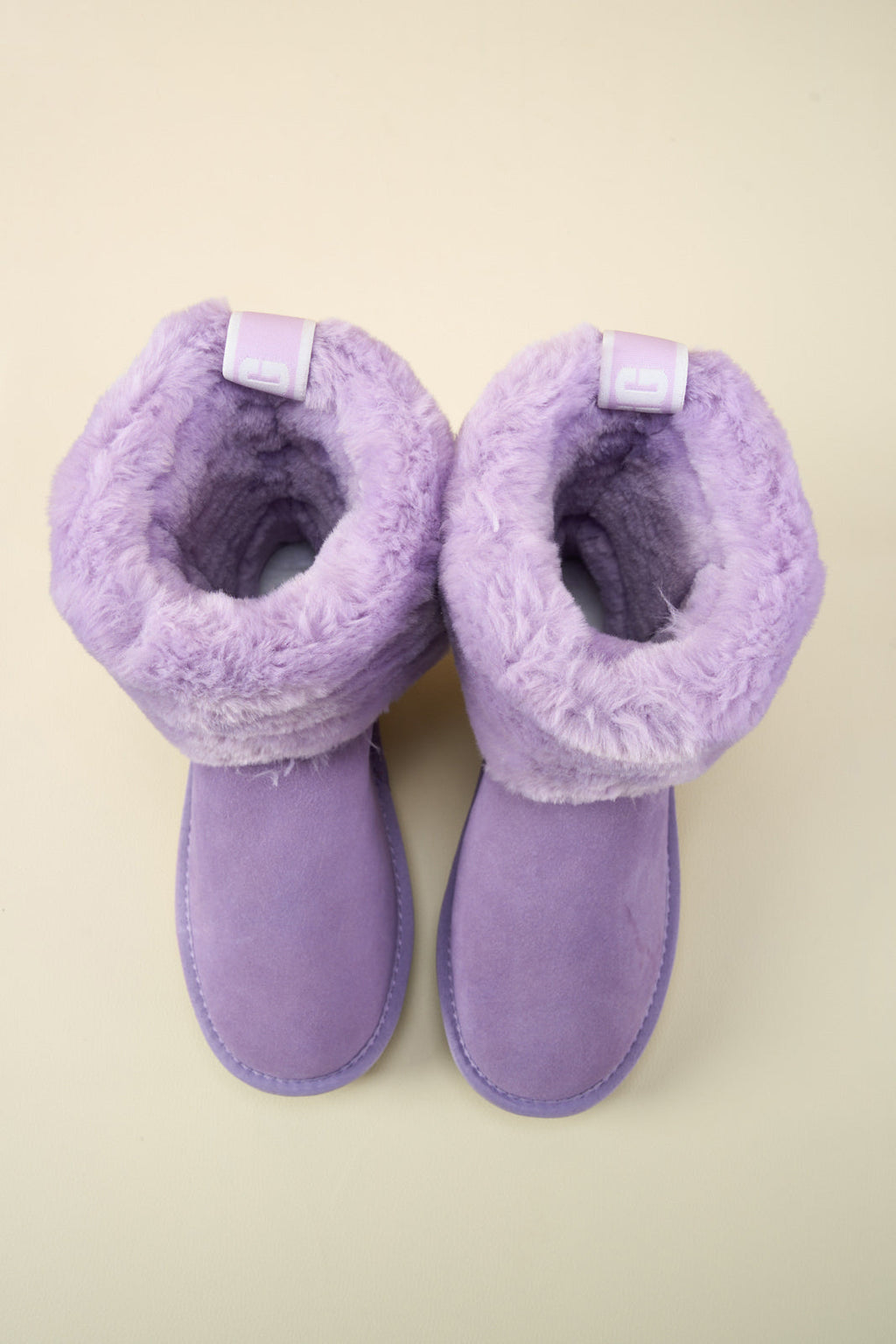 UGG Adelene Sherpa Woolen Boots - Lavender