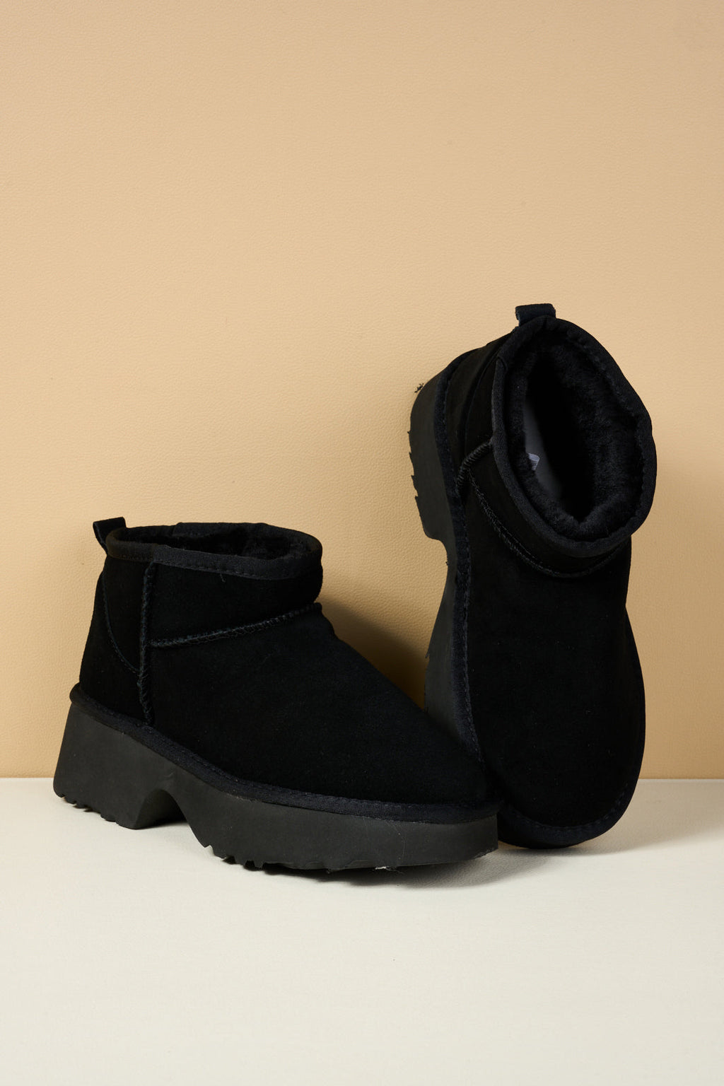 UGG Ultimate Platform Ankle Boots - Black