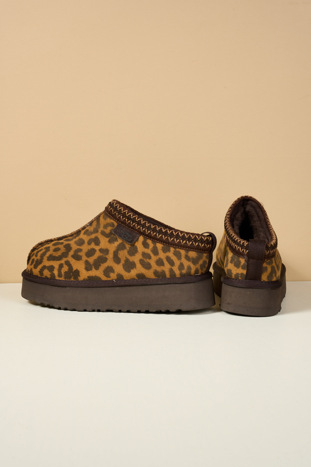 UGG Tassie X Tasman Platform Slipper Boot - Cheetah