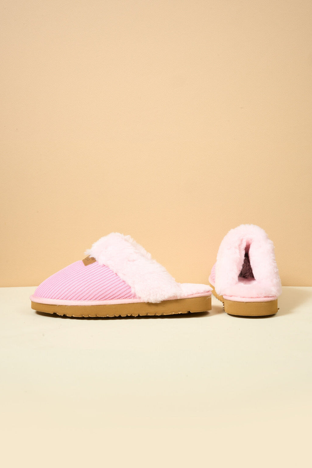 UGG Corduroy Knit Wool Blend Slipper - Pink