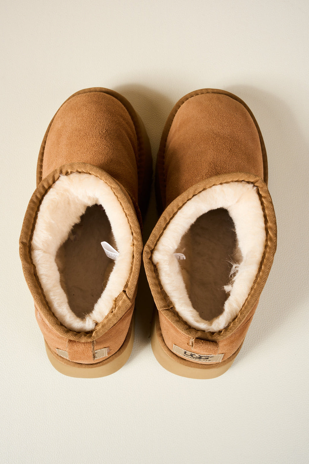 UGG Ultimate Platform Ankle Boots - Chestnut