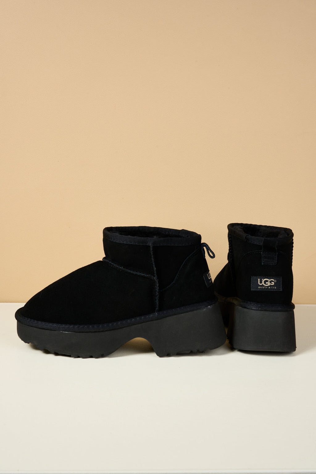 UGG Ultimate Platform Ankle Boots - Black