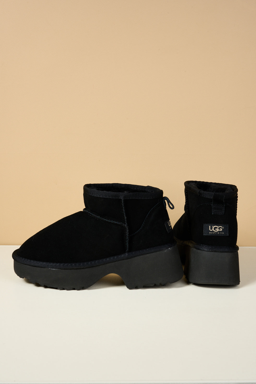 UGG Ultimate Platform Ankle Boots - Black