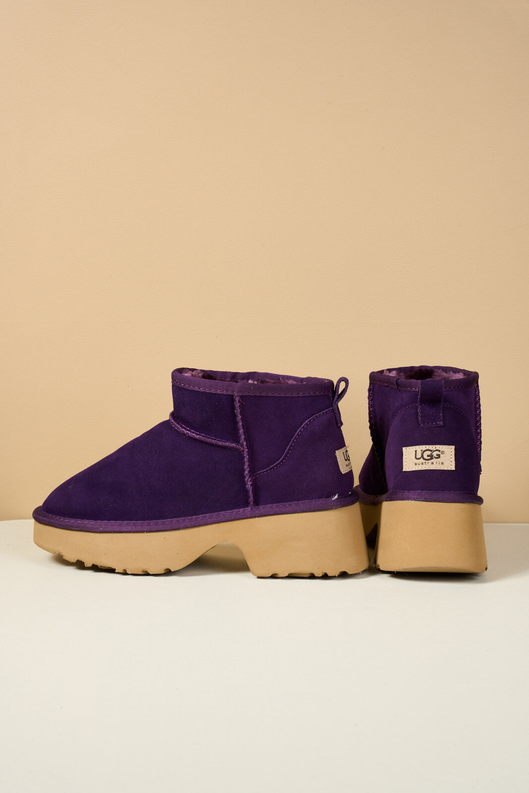UGG Ultimate Platform Ankle Boots - Violet