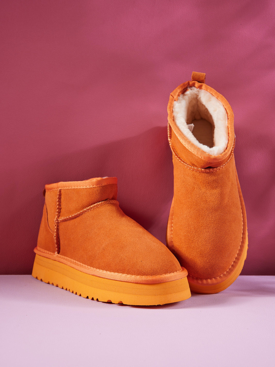 UGG Ultra Mini Platform Low Ankle Boot - Orange