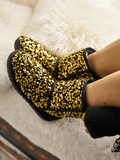UGG Dallas Glam Sequin Shearling Boots - Gold