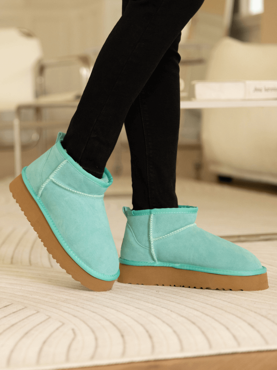 UGG Ultra Mini Platform Low Ankle Boot - Turquoise