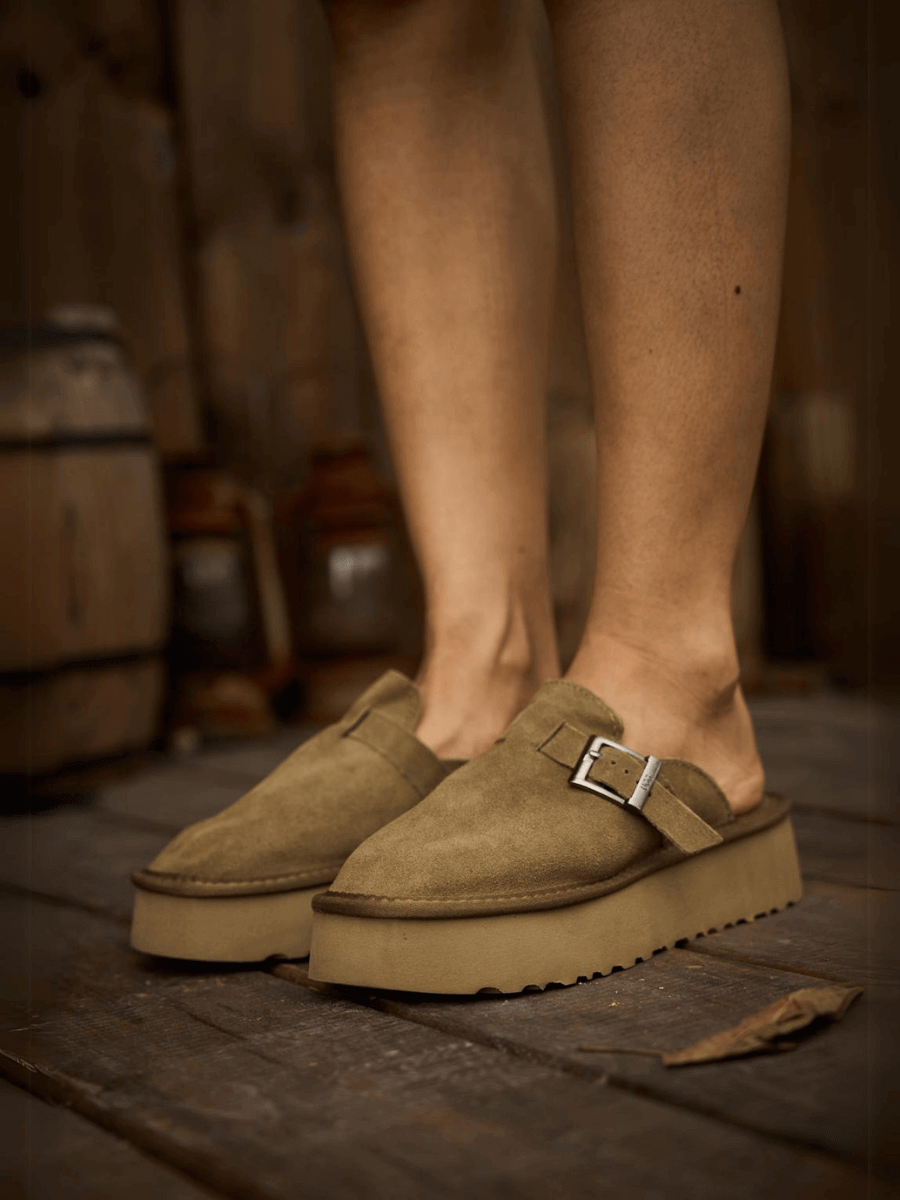 UGG Forever Iconic Platform Clog - Olive