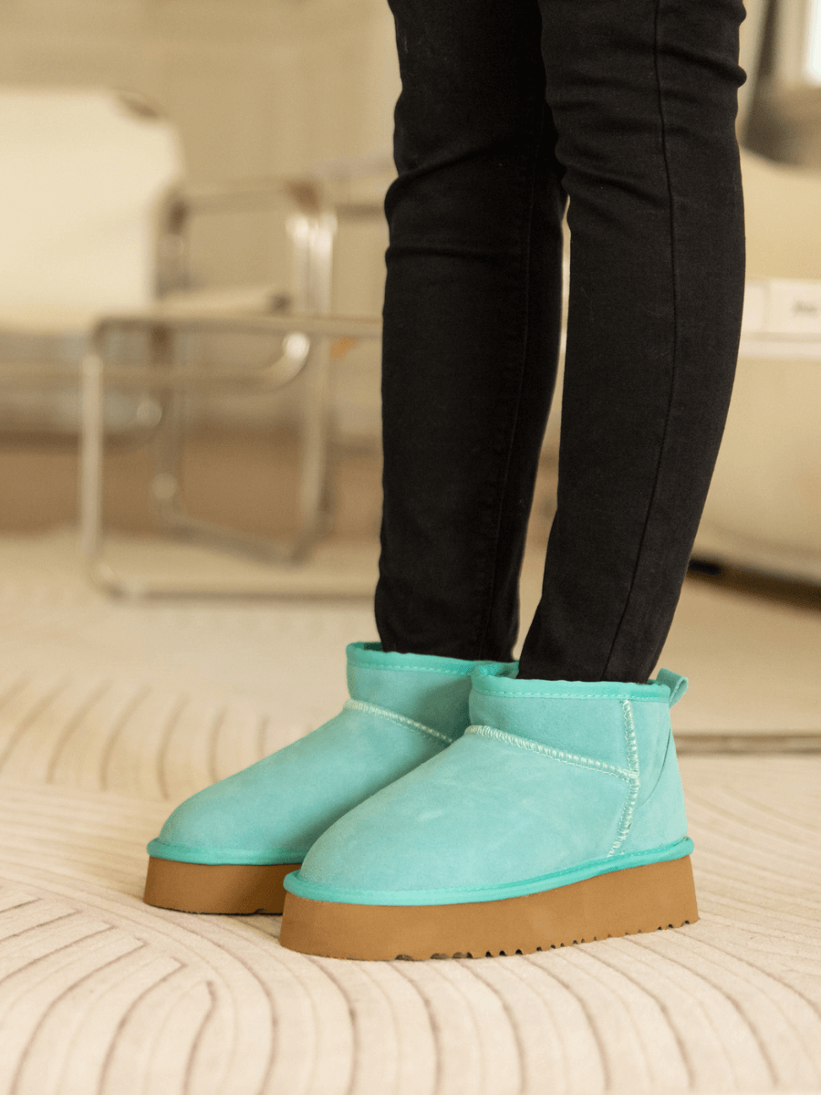 UGG Ultra Mini Platform Low Ankle Boot - Turquoise