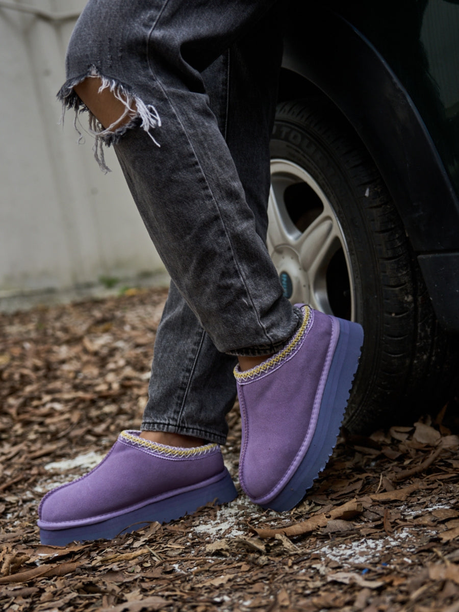 UGG Tassie X Tasman Platform Slipper Boot - Lavender
