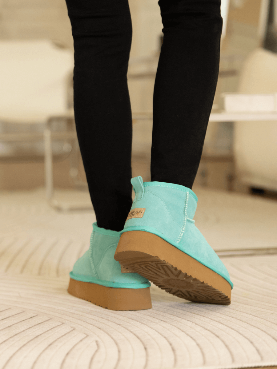 UGG Ultra Mini Platform Low Ankle Boot - Turquoise