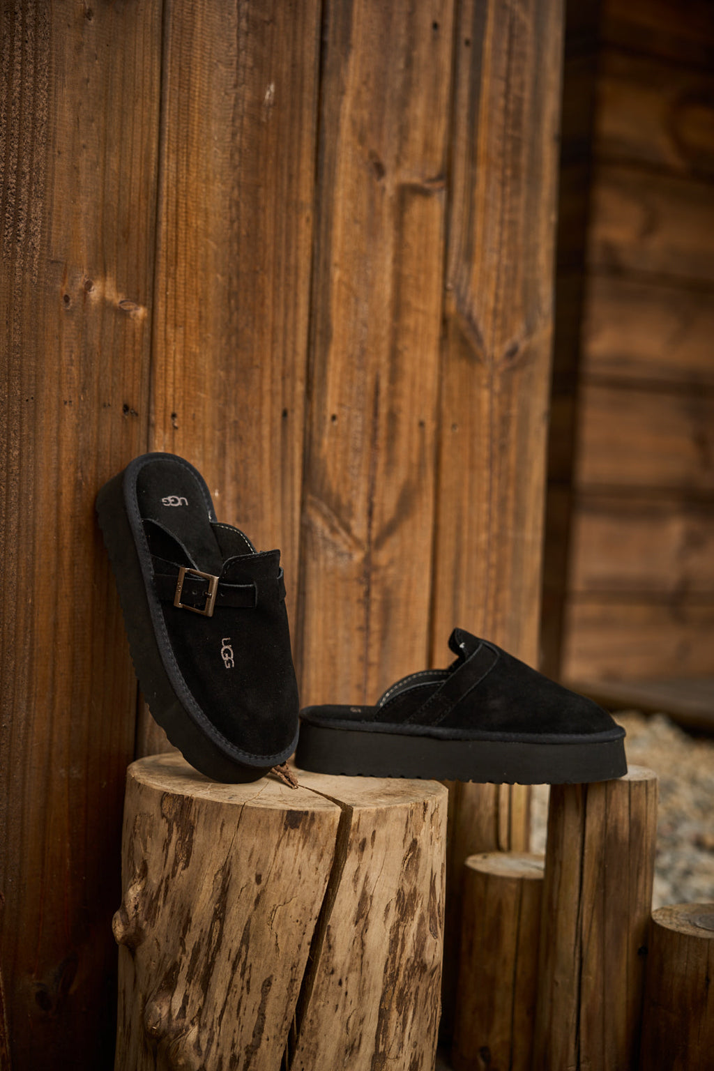 UGG Forever Iconic Platform Clog - Black