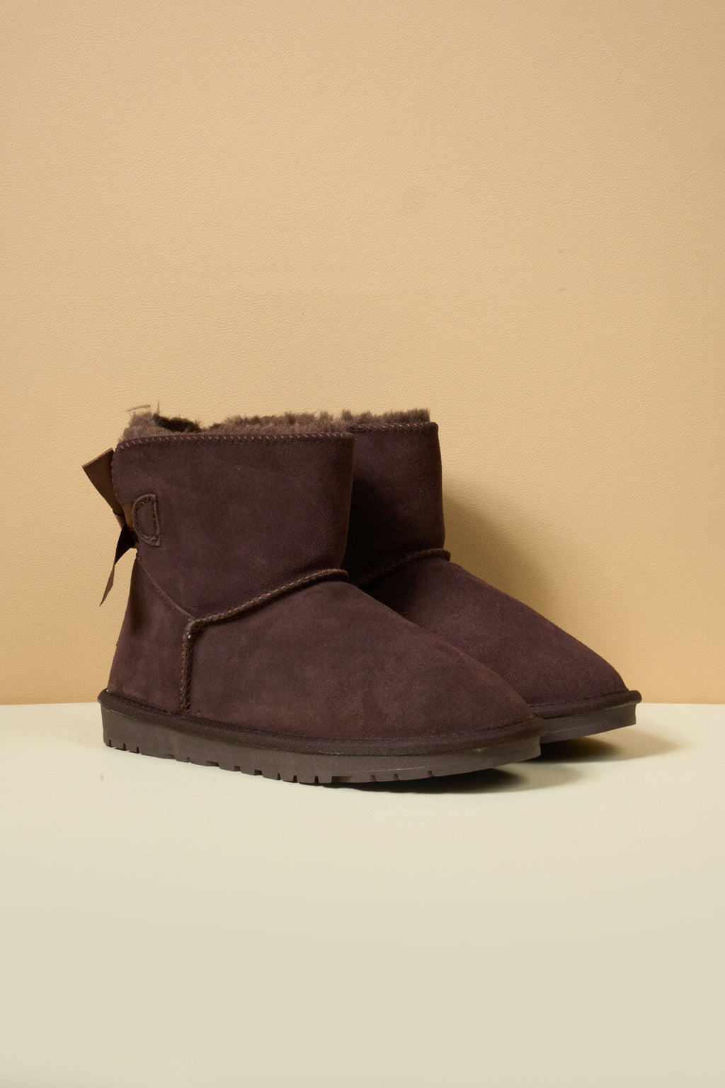UGG Bailey Bow UGG Mini Boots - Chocolate