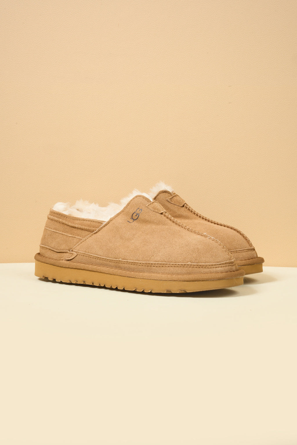 UGG Brisk Feels Wool Blend Slipper Boot - Chestnut
