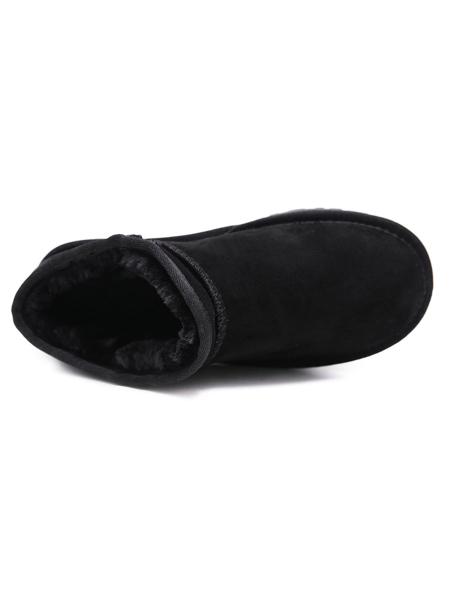 UGG Faux Fur-Lined Tasman Low Ankle Boots