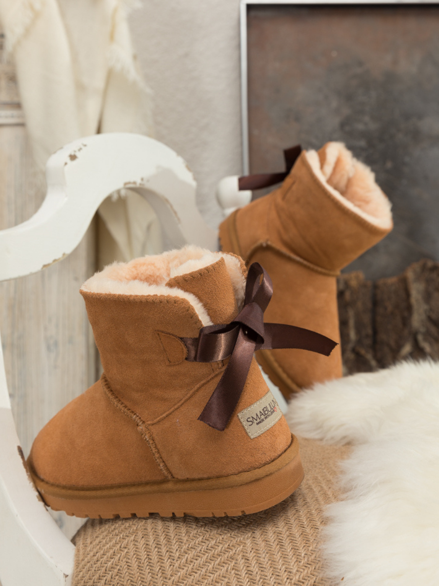 UGG Bailey Bow UGG Mini Boots - Chestnut