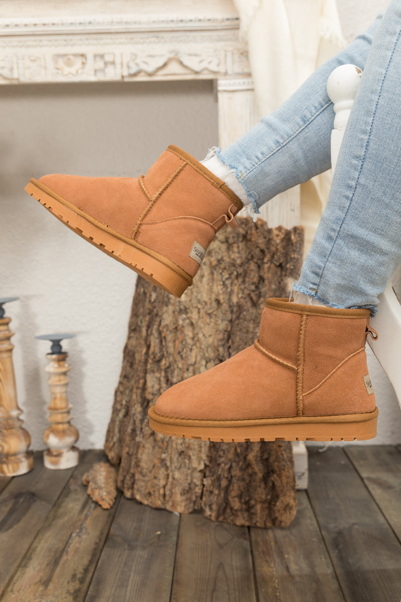 UGG Faux-Fur-Lined Classic UGG Short Boots
