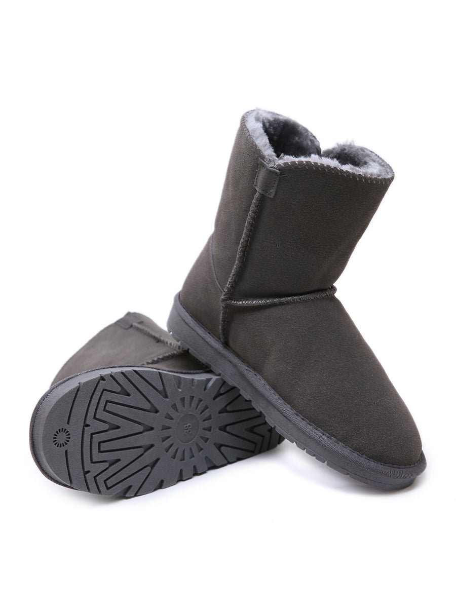UGG Faux Fur-Lined Classic Side Button boots
