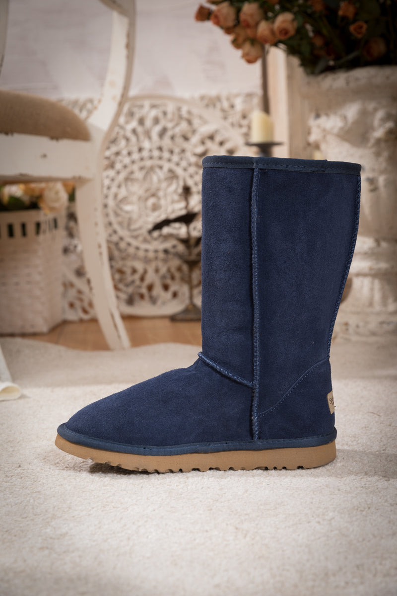 UGG Classic Suede Mid-Length boots - Navy