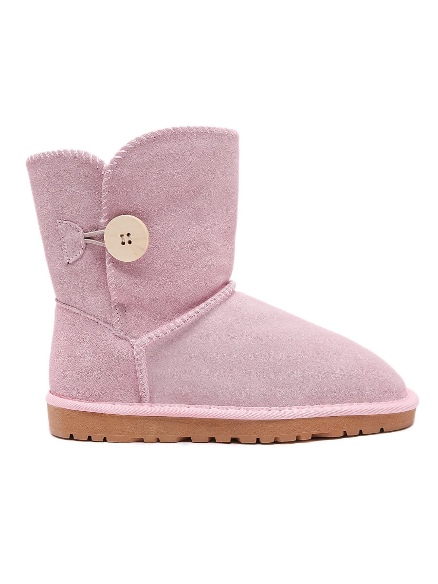 UGG Faux Fur-Lined Classic Side Button boots