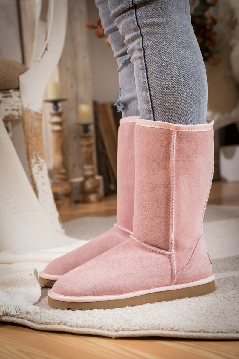 UGG Classic Suede Mid-Length boots - Pink