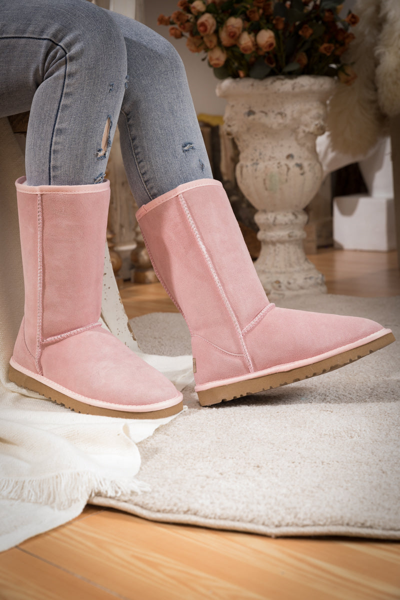 UGG Classic Suede Mid-Length boots - Pink