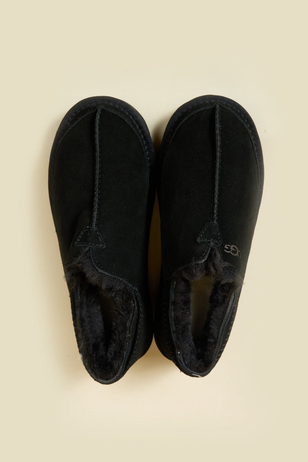 UGG Brisk Feels Wool Blend Slipper Boot - Black
