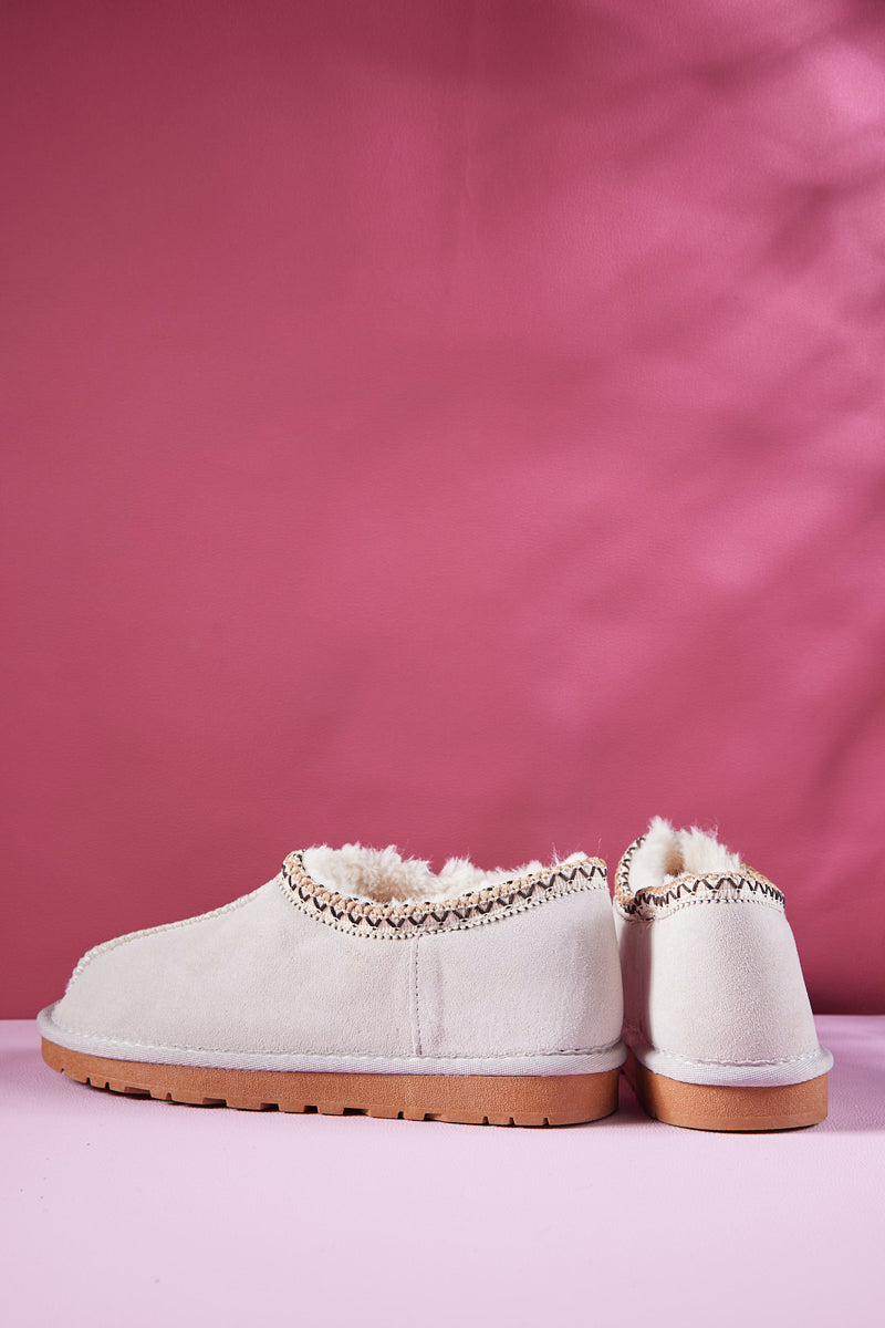 UGG Tasman X Tazz Slipper Boot - Cream