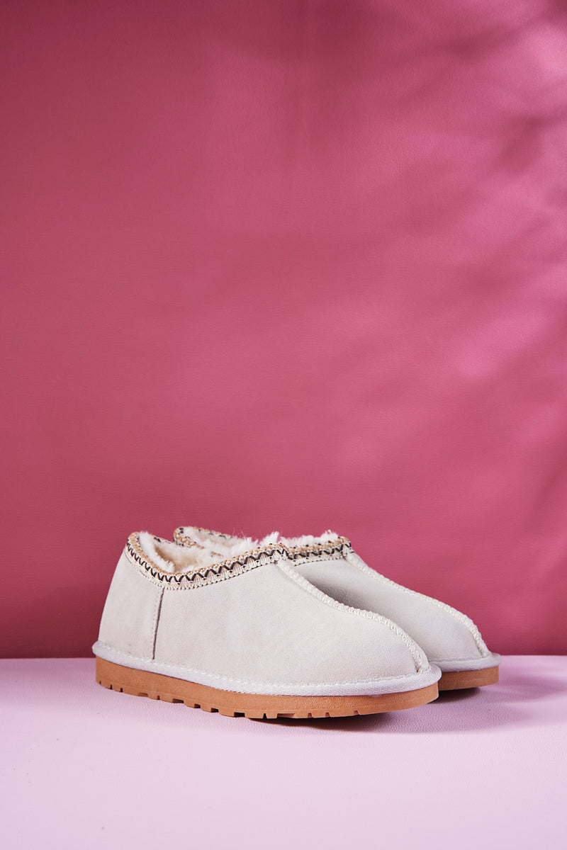 UGG Tasman X Tazz Slipper Boot - Cream