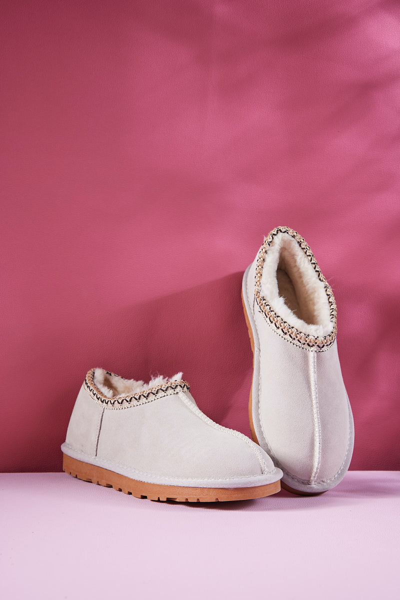 UGG Tasman X Tazz Slipper Boot - Cream
