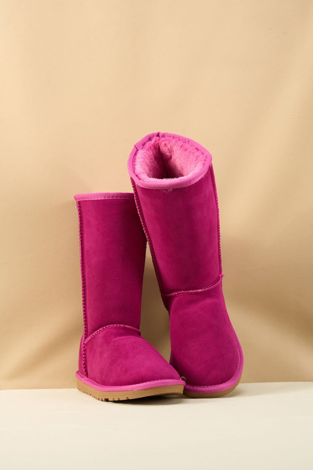 UGG Classic Suede Mid-Length boots - Fuchsia