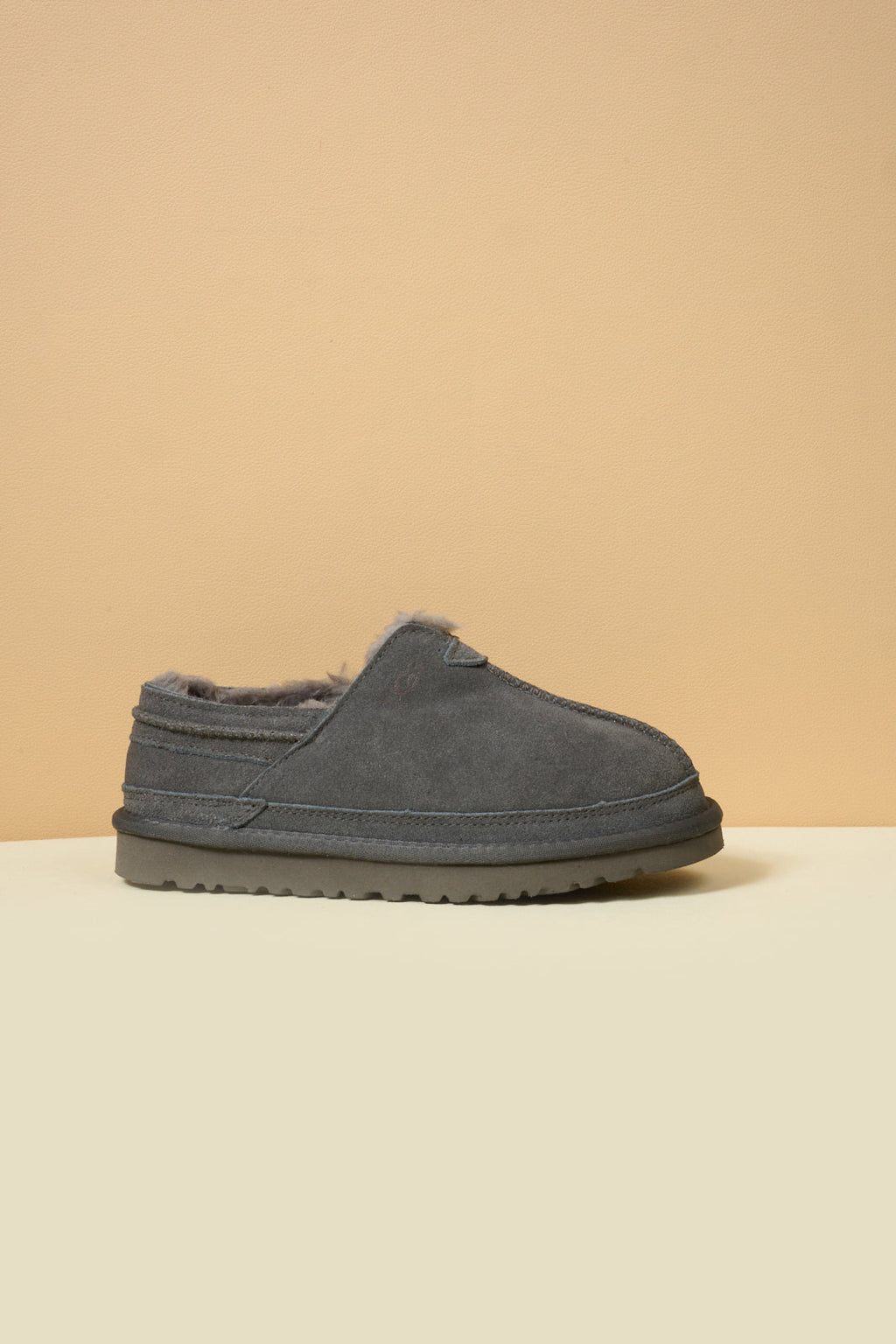 UGG Brisk Feels Wool Blend Slipper Boot - Grey